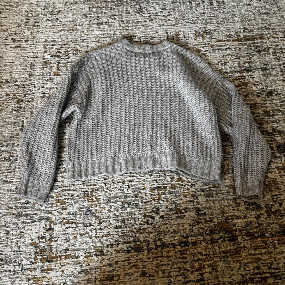 Gray American Eagle Sweater- Medium - image 3
